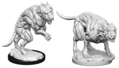 * Hell Hounds - Wizkids Unpainted Miniatures (72581)
